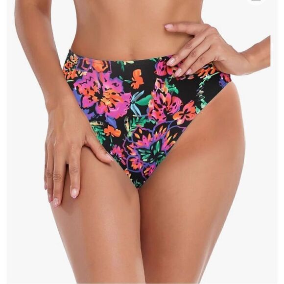 RELLECIGA Women's High Cut Bikini Bottom - Picture 1 of 6